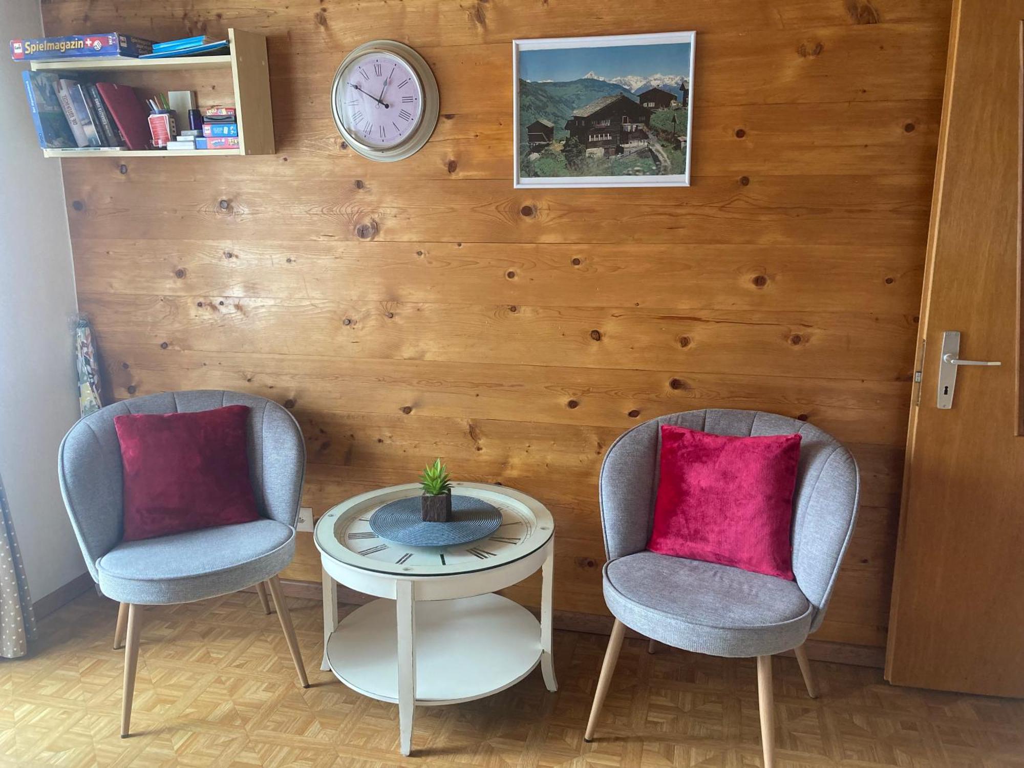 Haus Dorfblick Apartment Grachen Ngoại thất bức ảnh