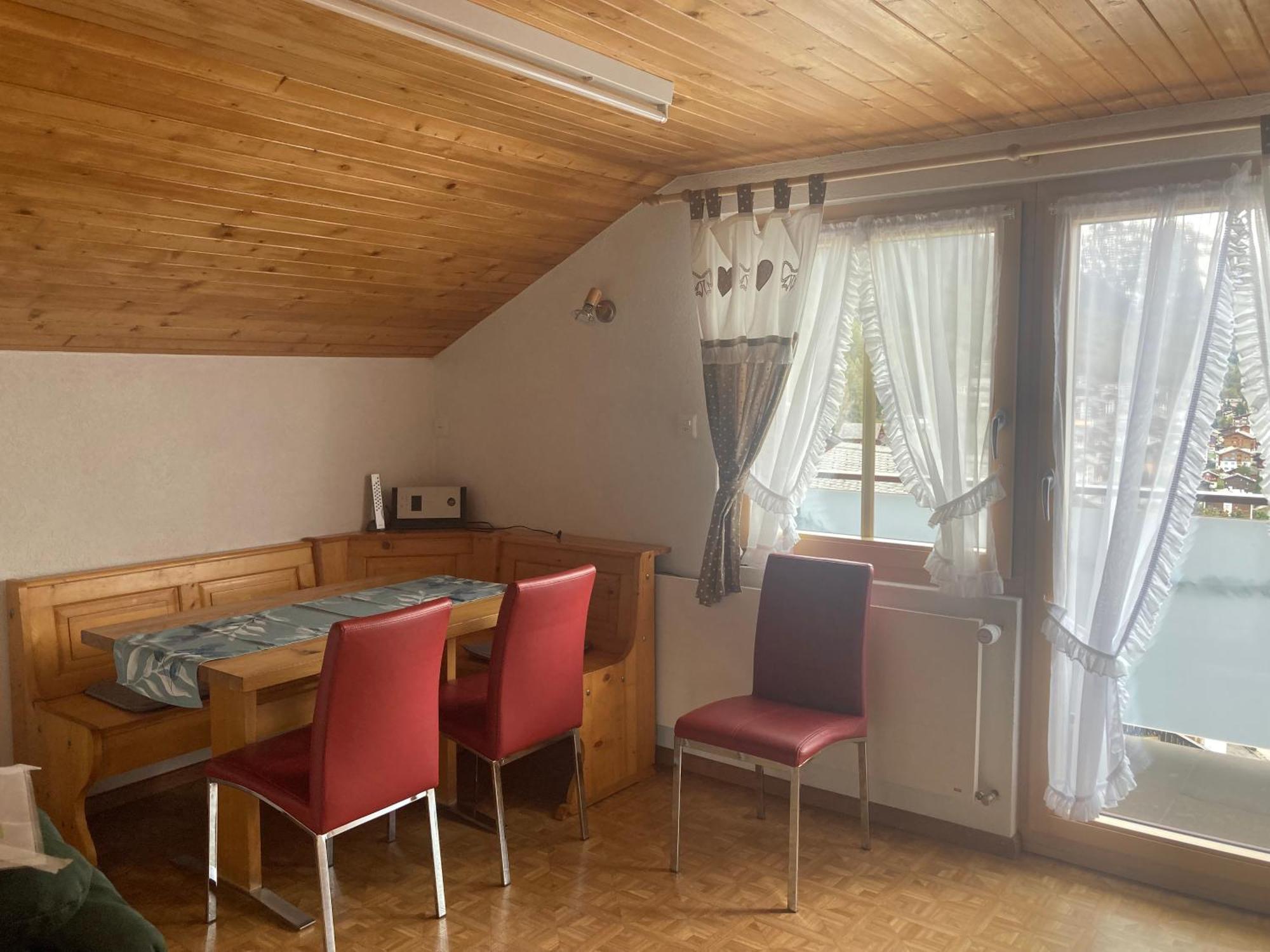 Haus Dorfblick Apartment Grachen Ngoại thất bức ảnh